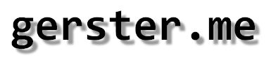 gerster.me